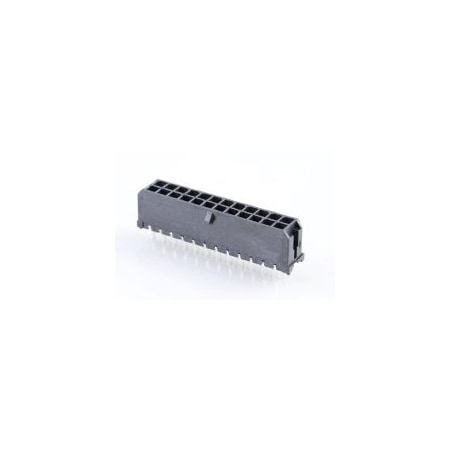 Molex Microfit 3.0 Vert TH Hdr DR Tin 24Ckt 43045-2427